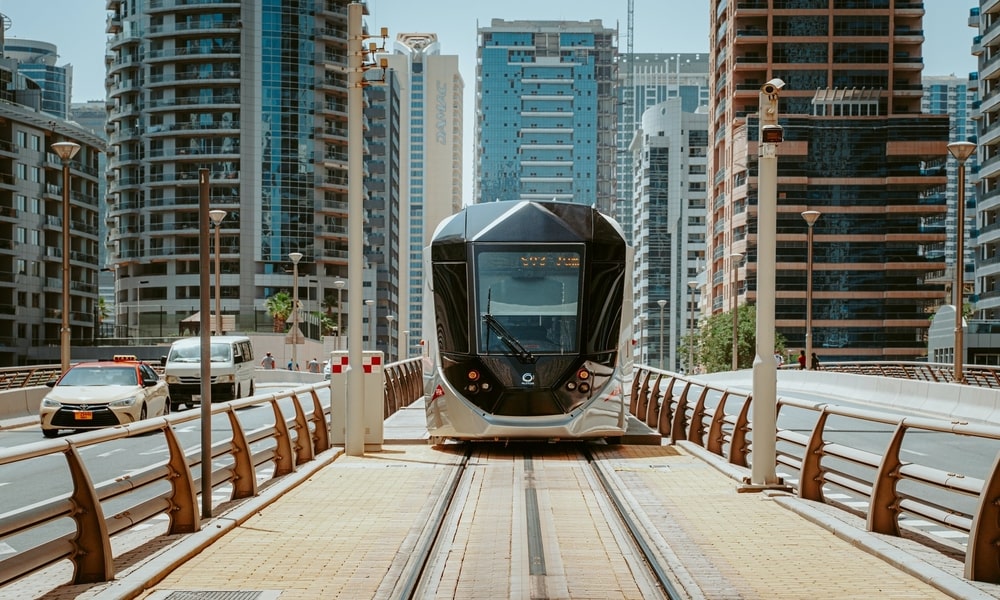 Dubai tram