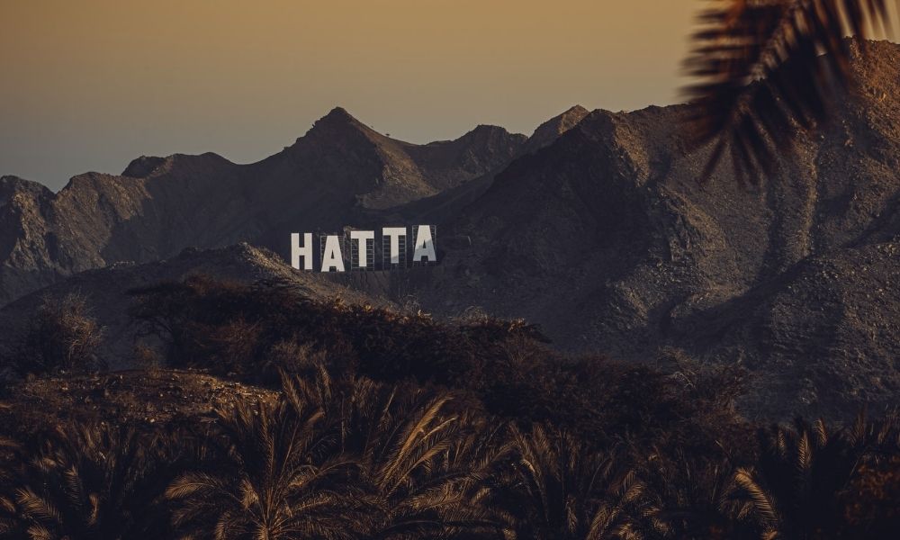 view of the Hatta sign