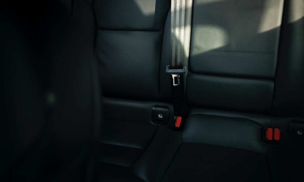 seat belt in car